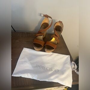 Jimmy Choo wedge sandals